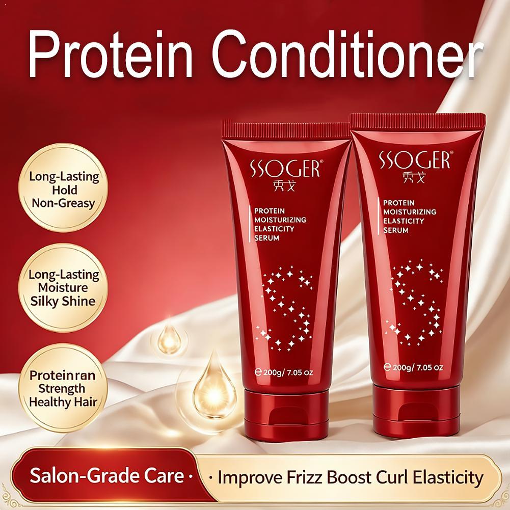 Hair Care Heat Protectant - Proteinowe serum nawilżające do włosów, bez