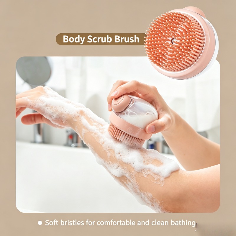 Scalp Scrub Exfoliant - Szczotka do masażu skóry głowy z