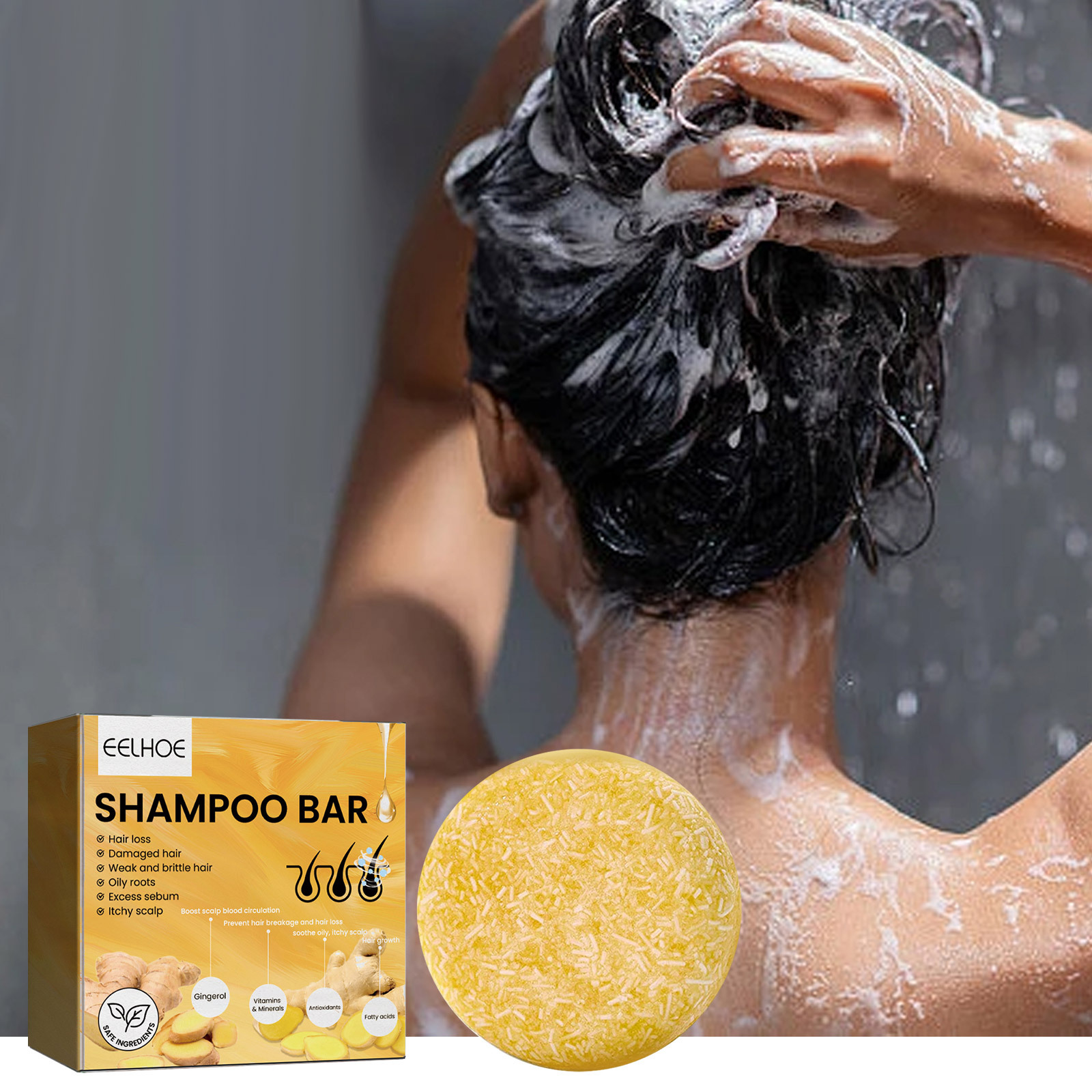 Naturalny szampon w kostce z i – Hair Care Nature recenzja i cena