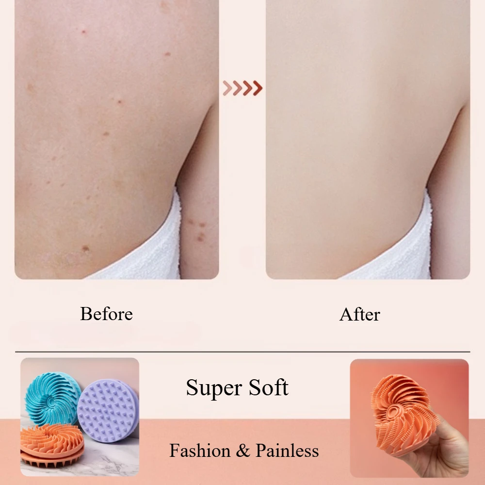 Miękka silikonowa szczotka do  – Scalp Scrub Exfoliant recenzja i cena