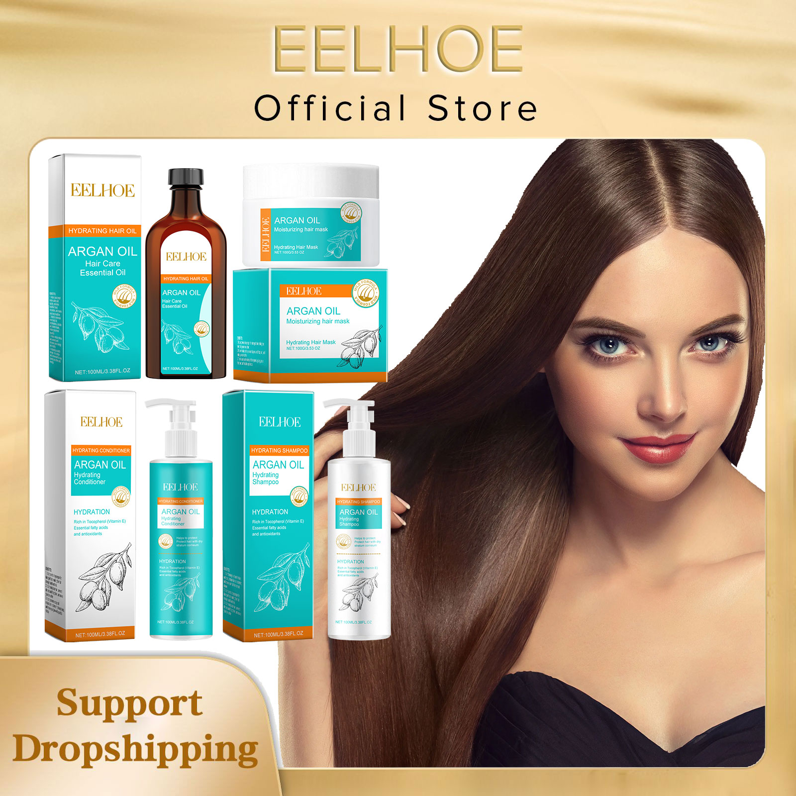 EELHOE Marokański olej arganow – Keratin Treatment Set recenzja i cena