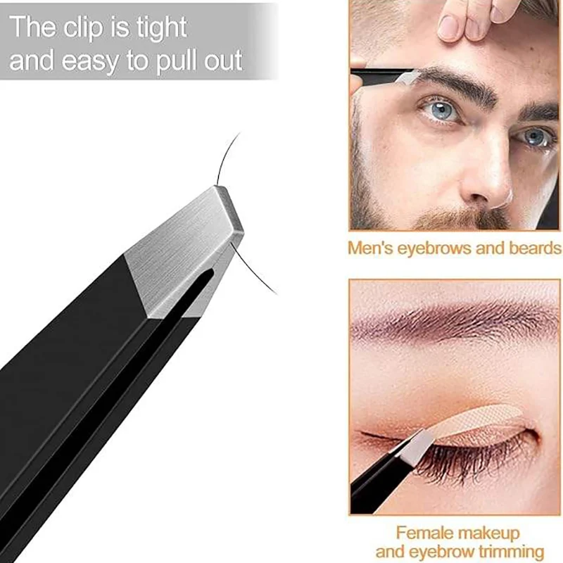 Kolorowe pęsety do brwi Ourine – Hair Care Tools recenzja i cena
