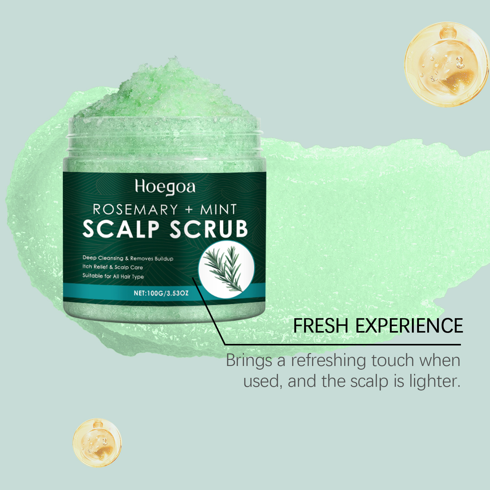 Peeling do skóry głowy z rozma – Scalp Scrub Exfoliant recenzja i cena